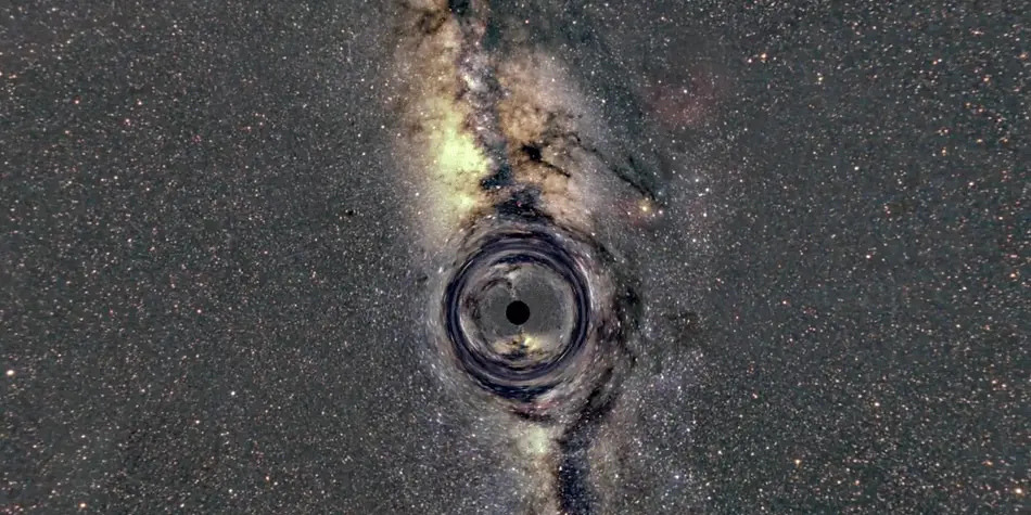 Хаббл обнаружил черную дыру, дрейфующую в одиночестве через нашу галактику (548b24efecad04141727d6fc)