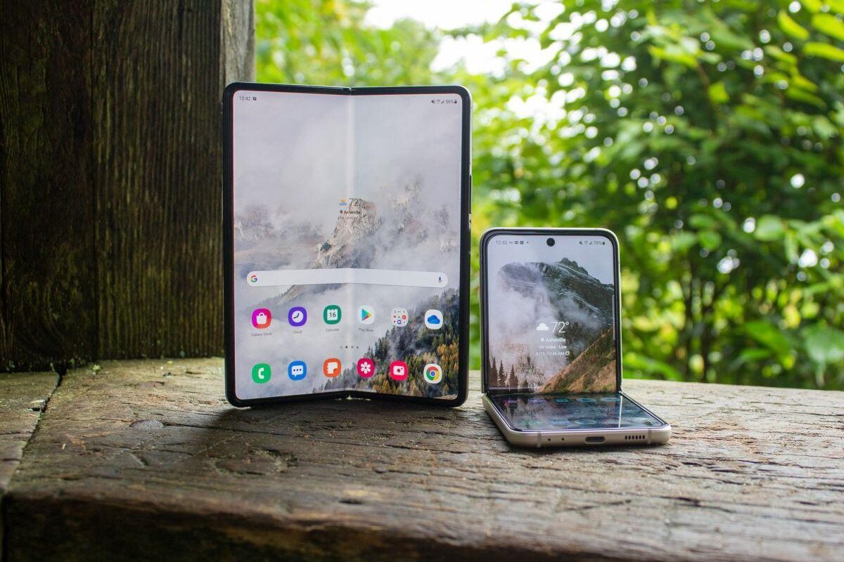 Samsung Galaxy Z Fold 4 и Z Flip 4 получат функцию разделения экрана свайпом