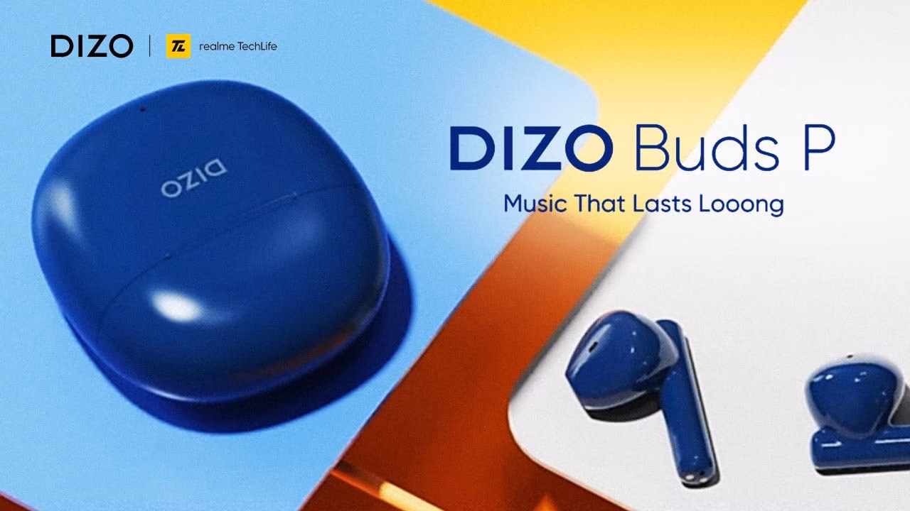 Представлены наушники Dizo Buds P с 40-часовой автономностью и ENC 2 Dizo Buds P