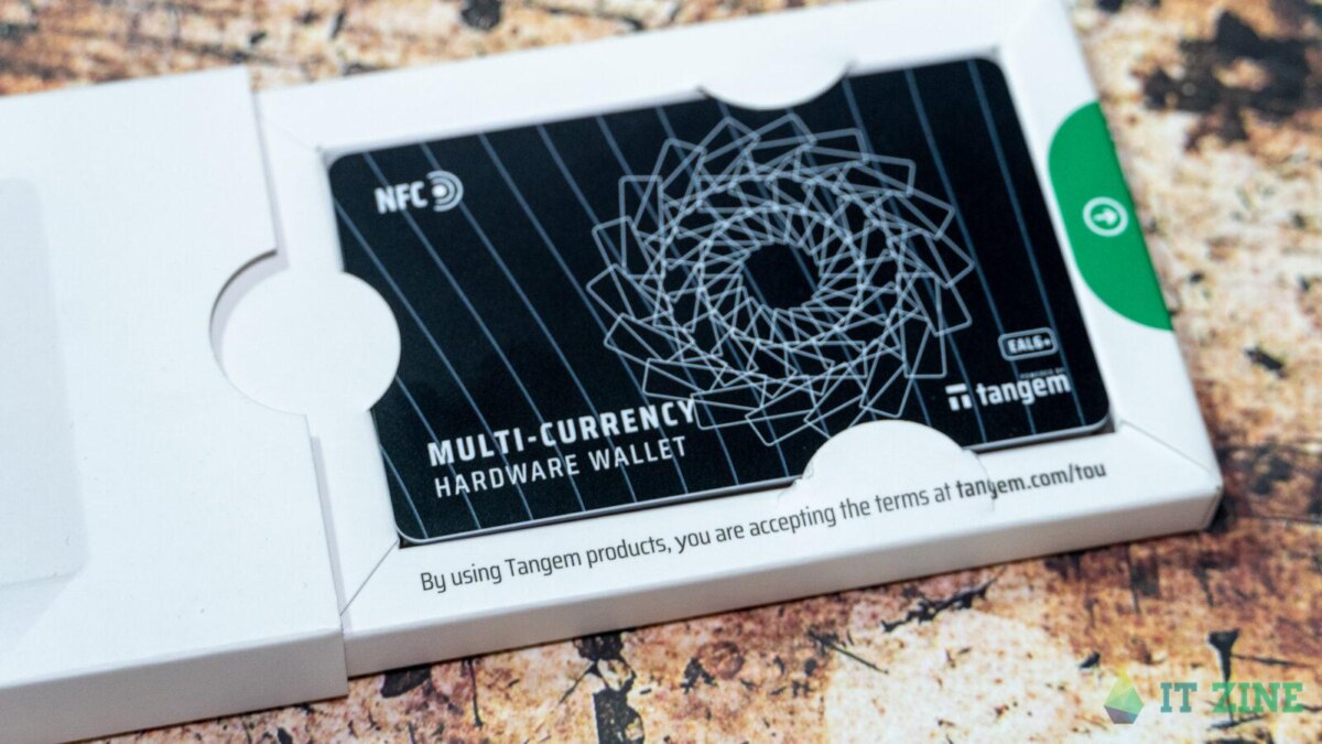 Обзор Tangem: простой и удобный холодный криптокошелёк с NFC 52 Tangem Wallet itzine.ru 4