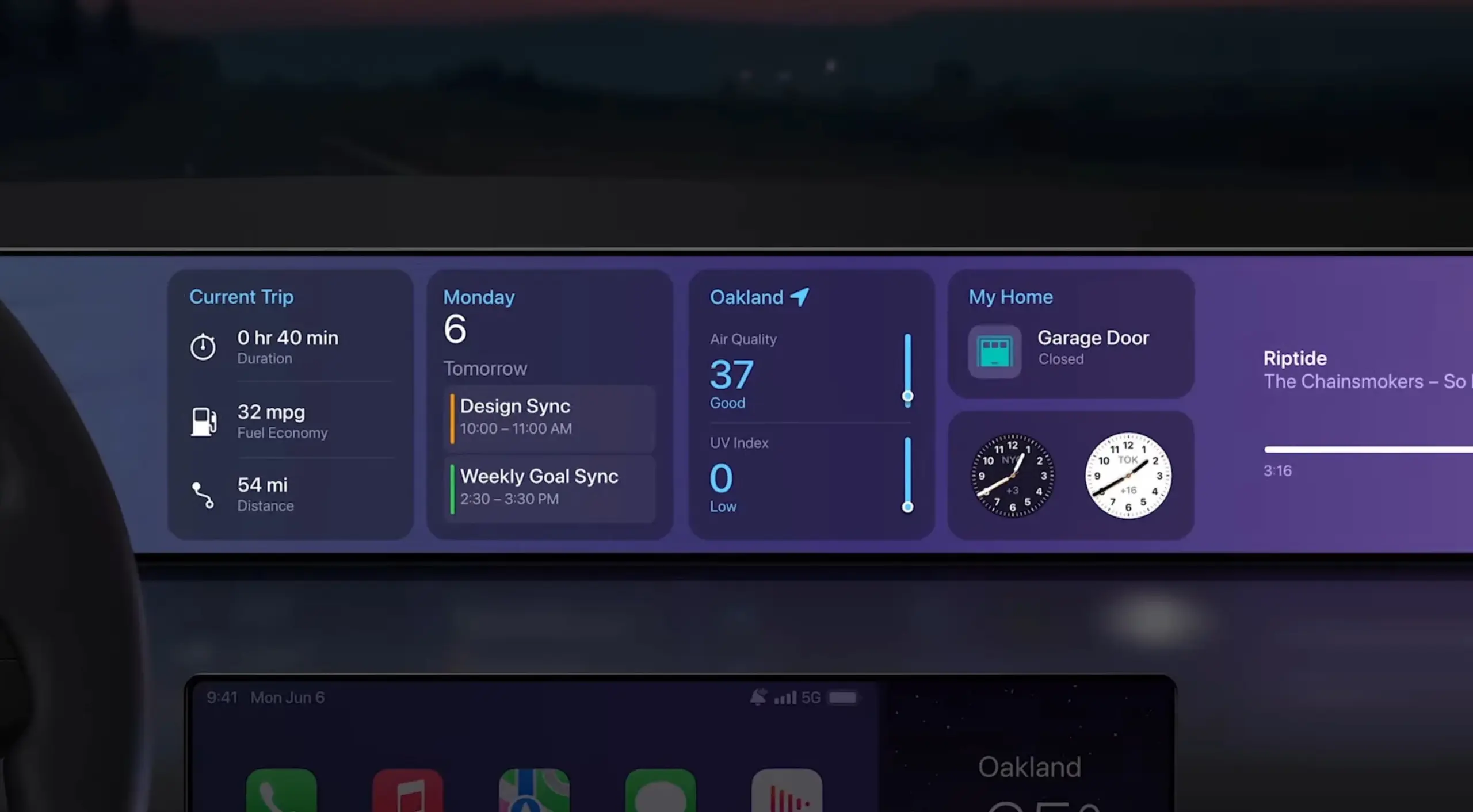 Apple WWDC 2022: CarPlay выходит за рамки информационно-развлекательного экрана (apple wwdc 0032 scaled)