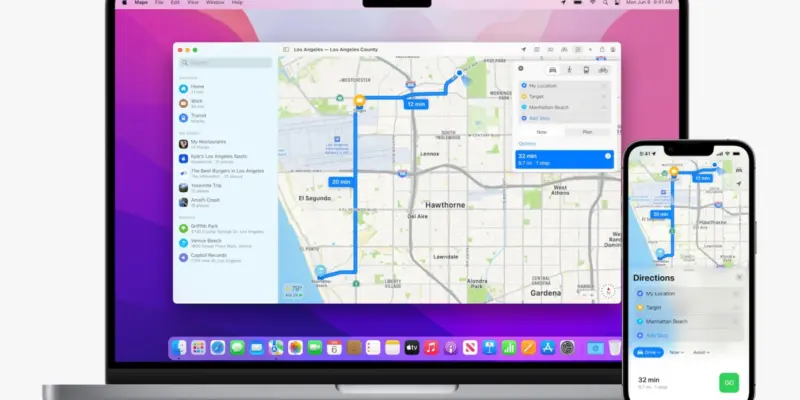 Apple на WWDC 2022 представила крупное обновление для Apple Maps