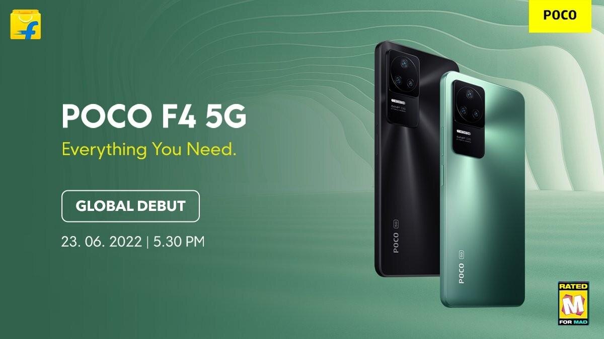 Poco F4 5G поступит в продажу 23 июня 4 Poco