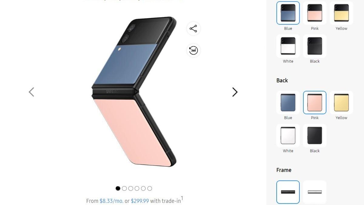 Samsung Galaxy Z Flip 4 Bespoke Edition предложит больше возможностей 4 Samsung