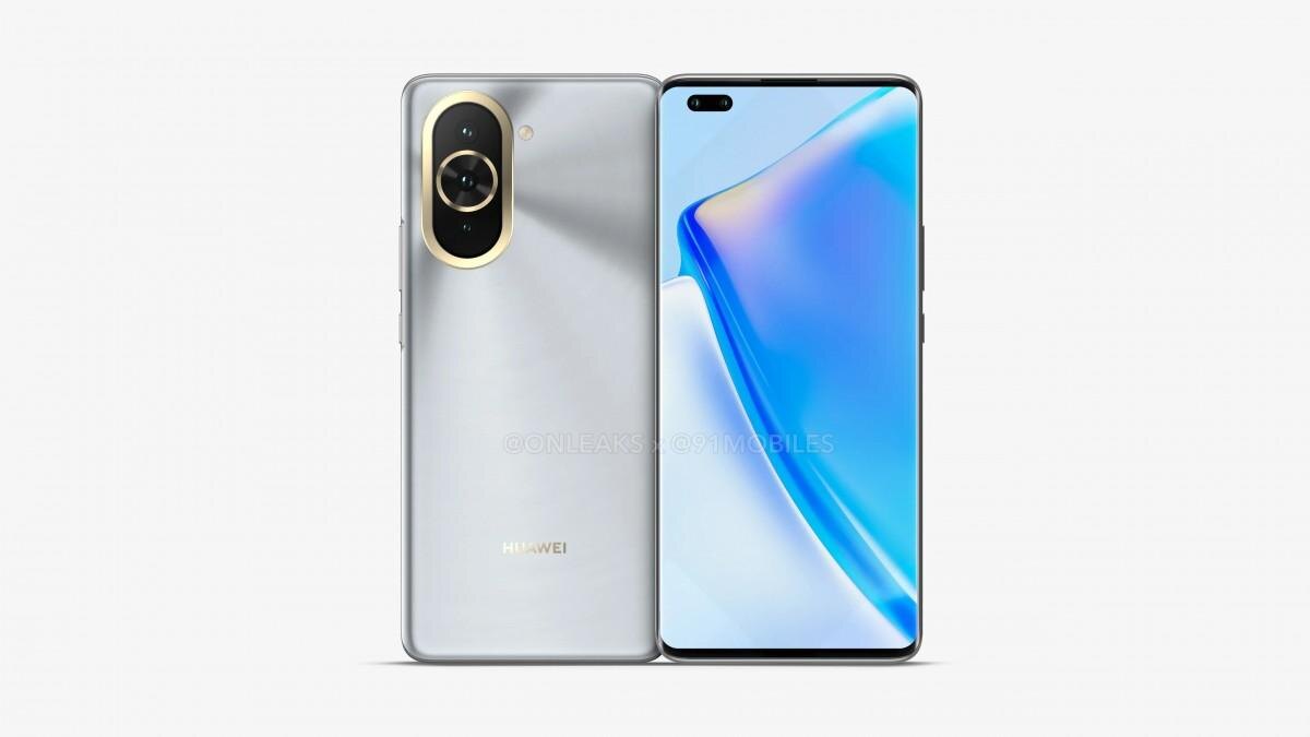 Huawei nova 10 Pro: утечка рендеров 10 Huawei