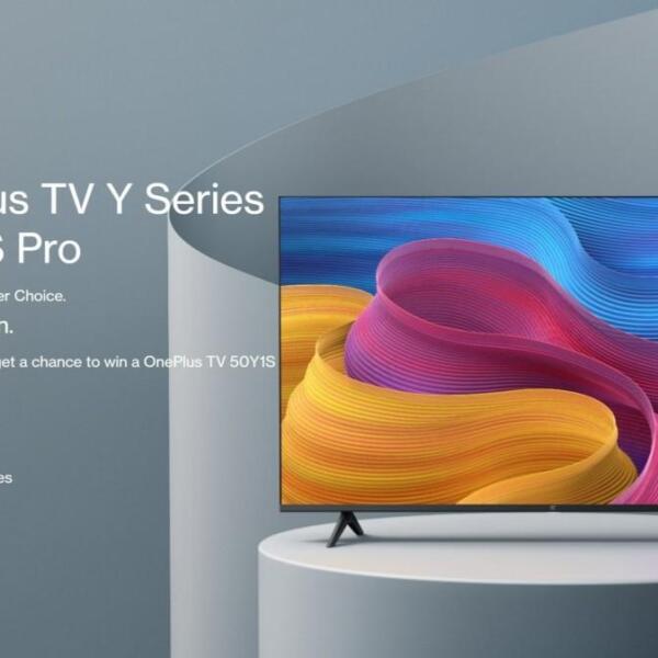 OnePlus TV Y Series 50 Y1S Pro анонсировали с экраном 4K и Dolby Audio