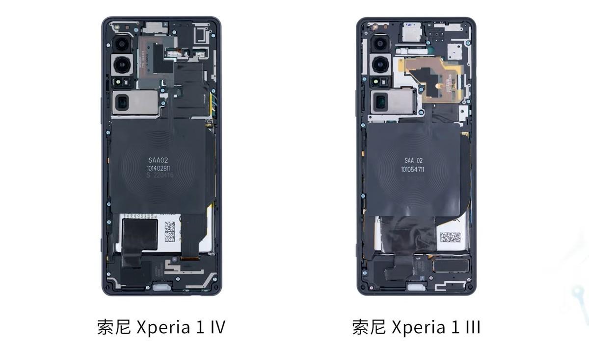На видео разобрали Sony Xperia 1 IV для сравнения с Xperia 1 III (gsmarena 002 29)