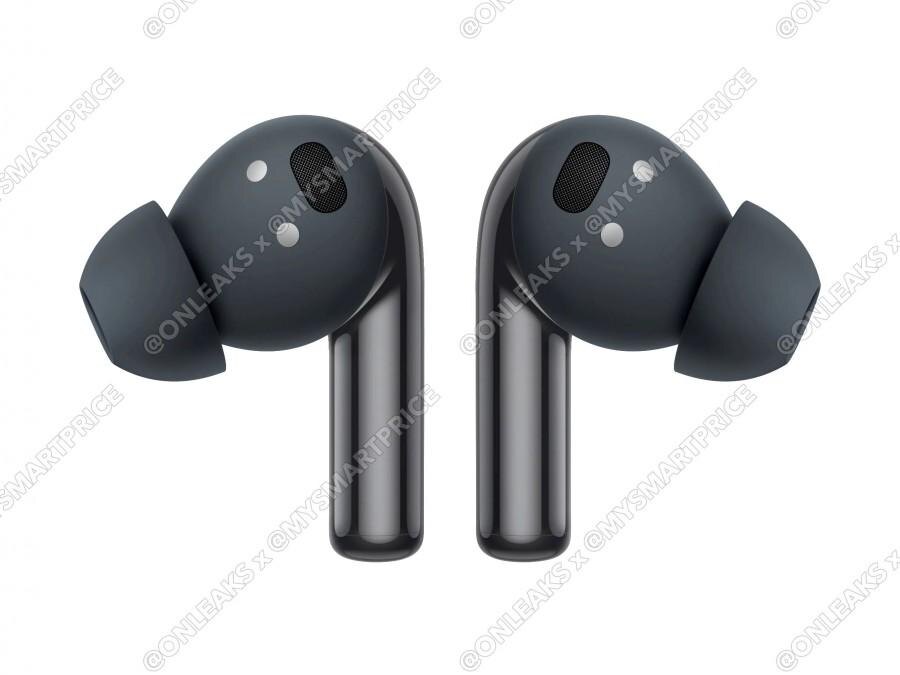 Черные беспроводные наушники OnePlus Buds 3 с амбушюрами