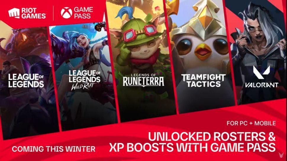 Riot объявили, что чемпионы League of Legends и персонажи Valorant откроются для всех в Game Pass