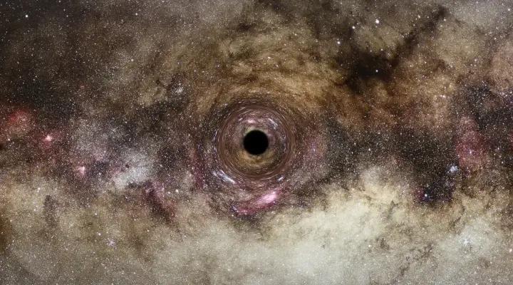 Хаббл обнаружил черную дыру, дрейфующую в одиночестве через нашу галактику