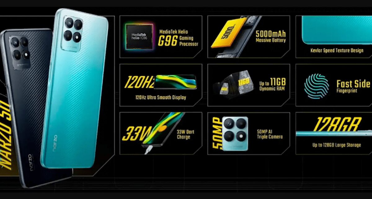 Realme Narzo 50 теперь продаётся в России 2 Realme Narzo 50