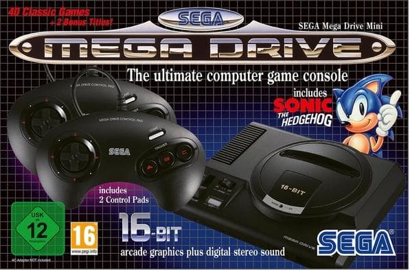 Sega: большие затраты мешают выпуску мини-консолей Dreamcast или Saturn (sega mega drive mini 16 bit 42 igry)