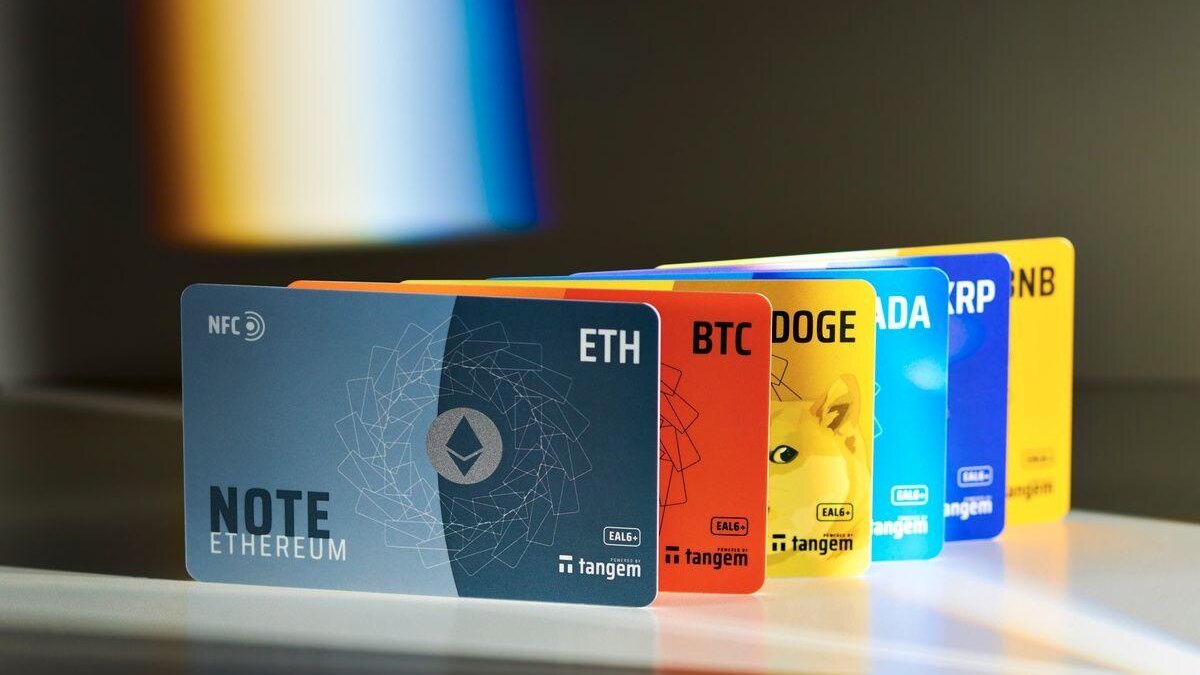 Обзор Tangem: простой и удобный холодный криптокошелёк с NFC 78 spon tangem notes