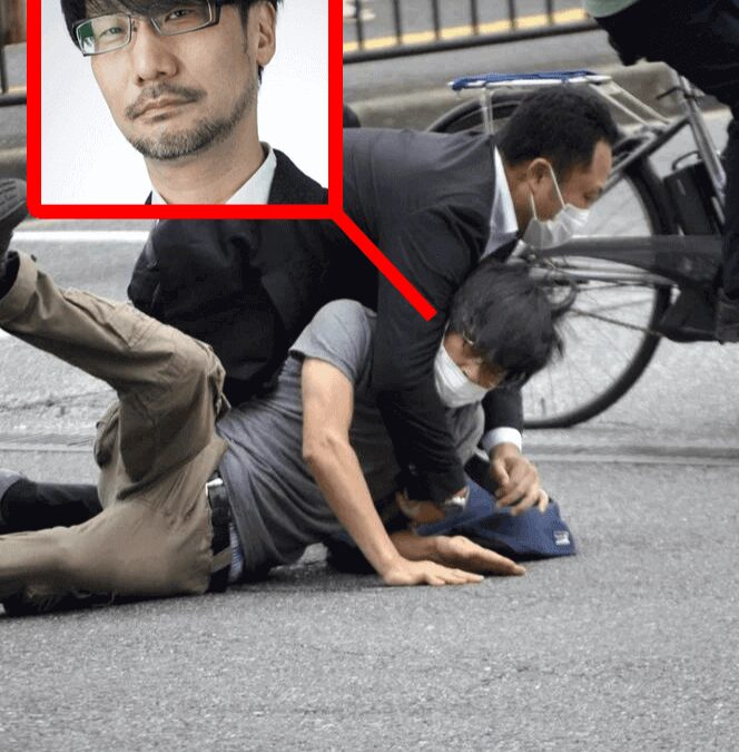 Хидео Кодзима ложно связан с убийством Синдзо Абэ 4 7e6