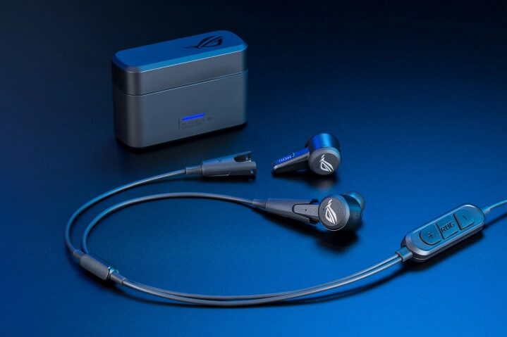 Представлены наушники ASUS ROG Cetra True Wireless Pro 5 ASUS ROG Cetra with Wire