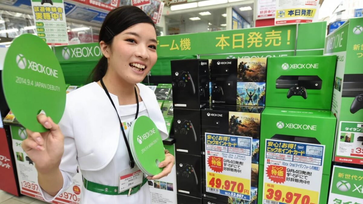 График продаж Xbox Series в Японии: более чем в 2 раза выше, чем Xbox One