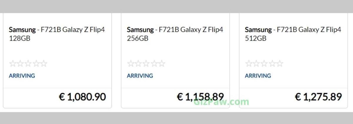 Ритейлер раскрыл цены на Samsung Galaxy Z Flip4 и Galaxy Buds 3 Pro (gsmarena 001 1 8)