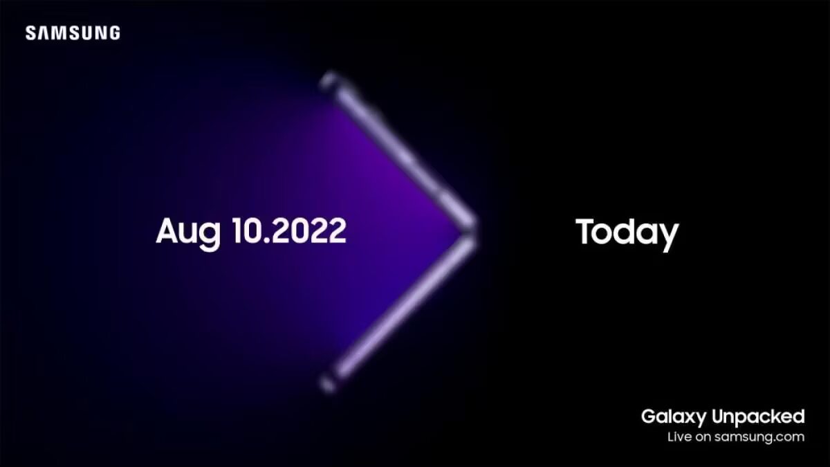 Утечка: Samsung Galaxy Unpacked пройдет 10 августа 1 Анонс Samsung Galaxy Unpacked 2022: утечка мероприятия 10 августа 2022 на фоне