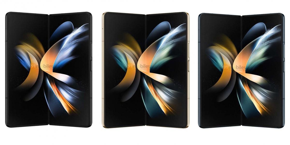 Появились первые официальные пресс-рендеры Galaxy Z Fold 4 и Z Flip 4