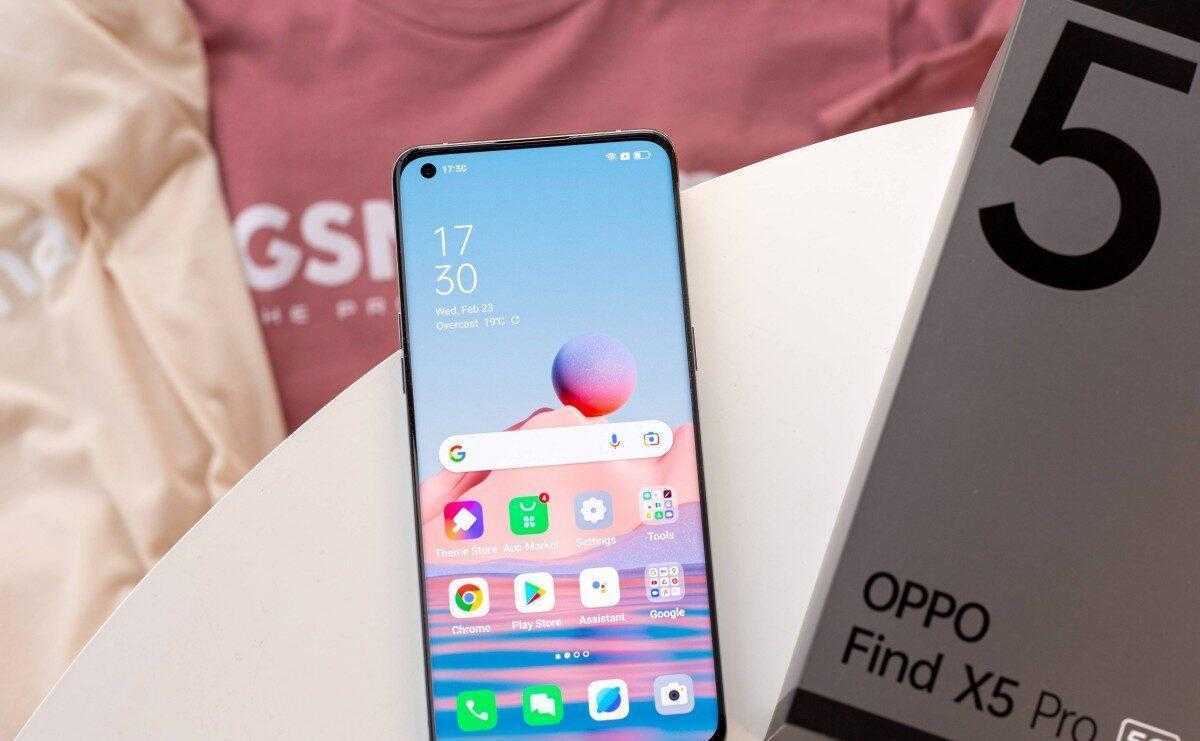 Oppo рассказала про особенности экрана Find X5 Pro