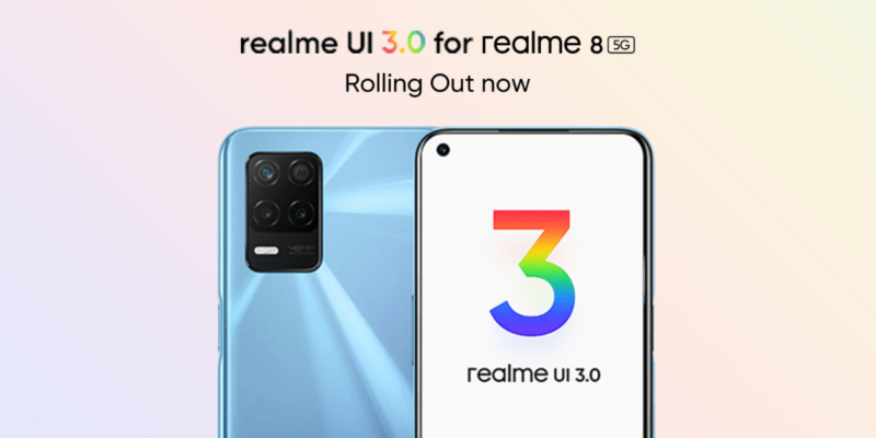 Realme 8 5G и Narzo 30 5G получили Realme UI 3.0 на базе Android 12