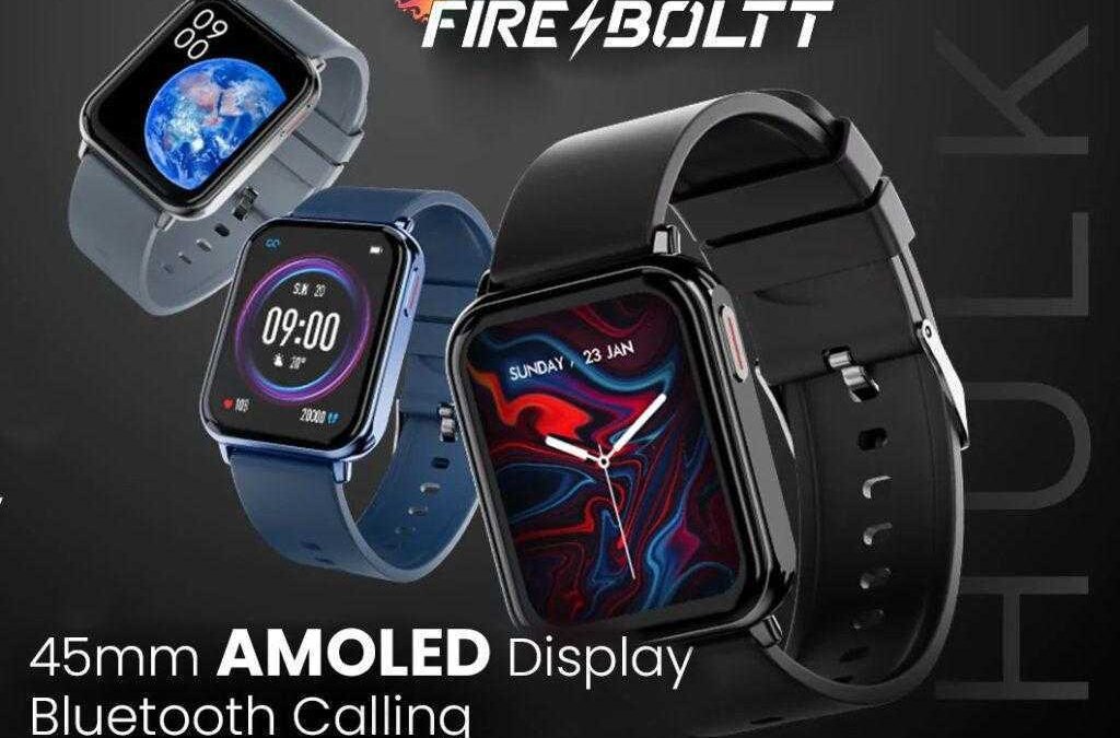 Представлены часы Fire-Boltt Hulk с экраном 1,78 дюйма и bluetooth-вызовами 2 Fire-Boltt Hulk