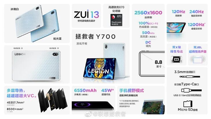 Lenovo Legion Y700 Ultimate Edition