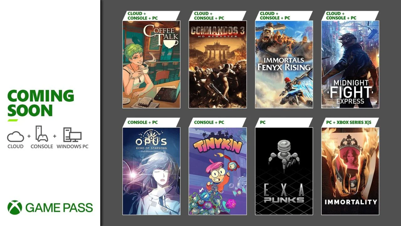 Microsoft анонсировала следующую партию игр Xbox Game Pass (TW Coming Soon 8)