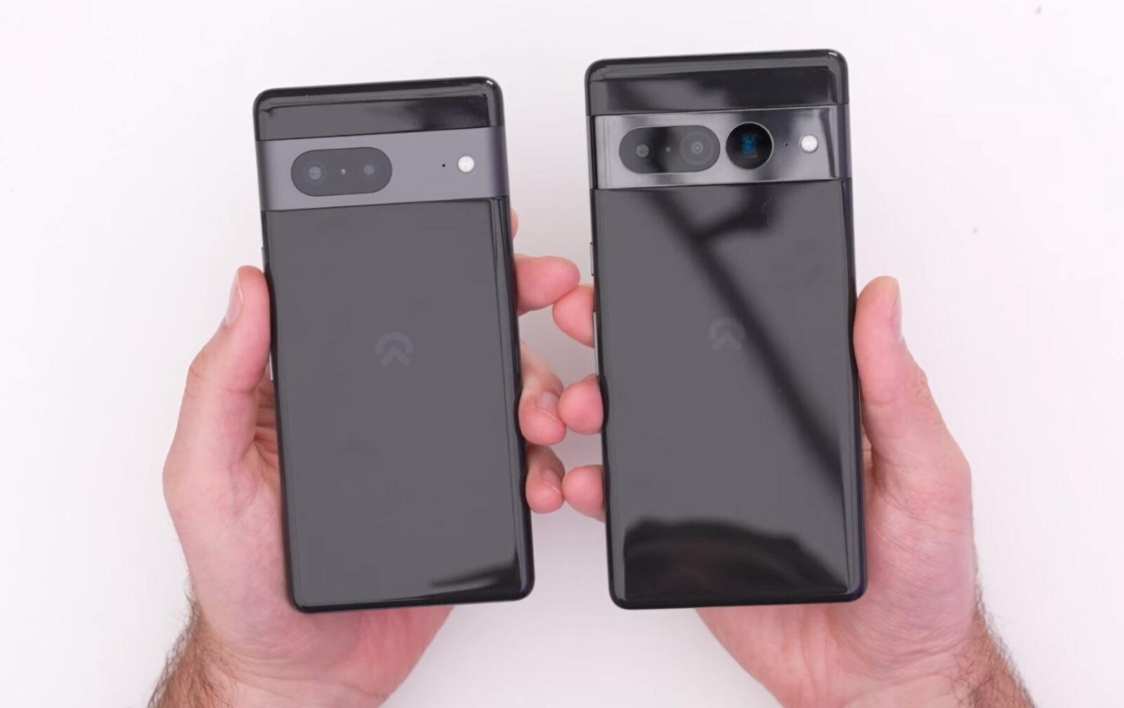 Прототипы Google Pixel 7 и 7 Pro просочились в видео