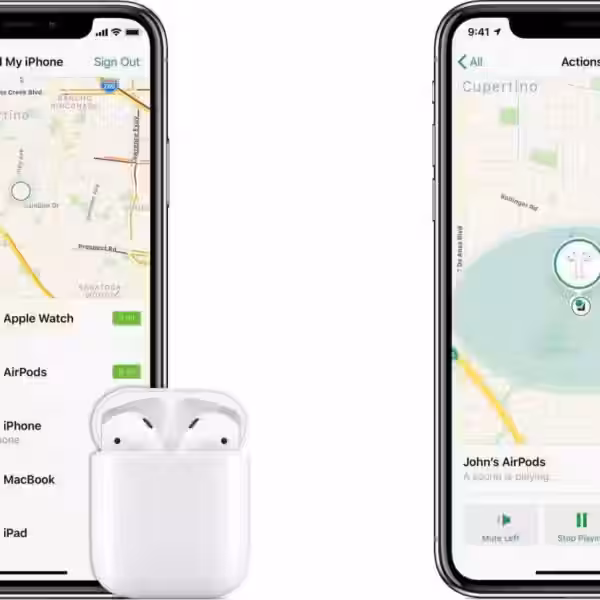 Как найти потерянные наушники Apple AirPods