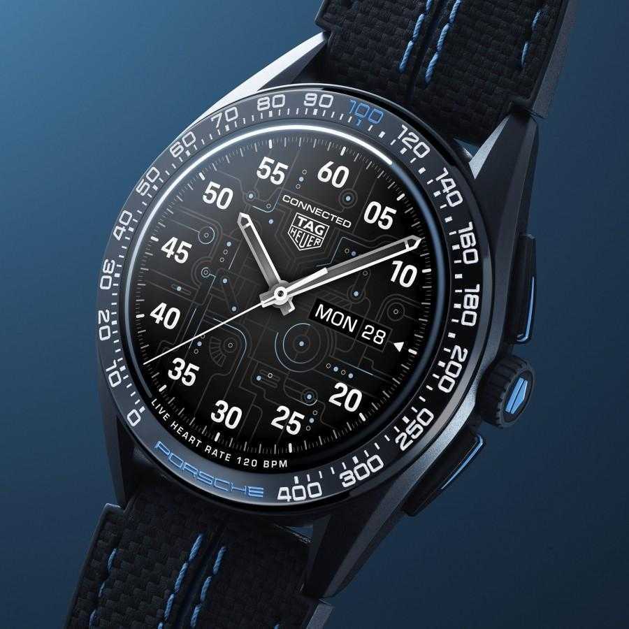 Умные часы TAG Heuer Connect Calibre E4 Porsche Edition могут управлять Porsche Taycan (arenaev 002 1 1)