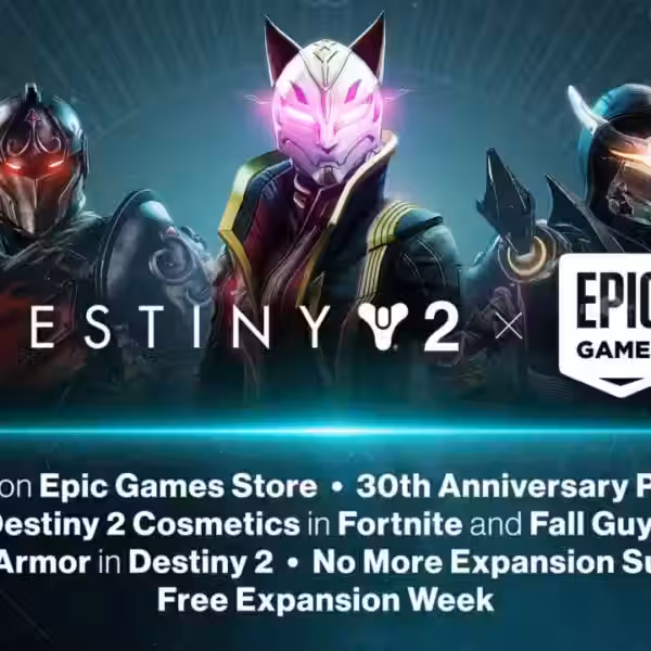 Destiny 2 вышла в Epic Games Store с бесплатным набором 30th Anniversary Pack