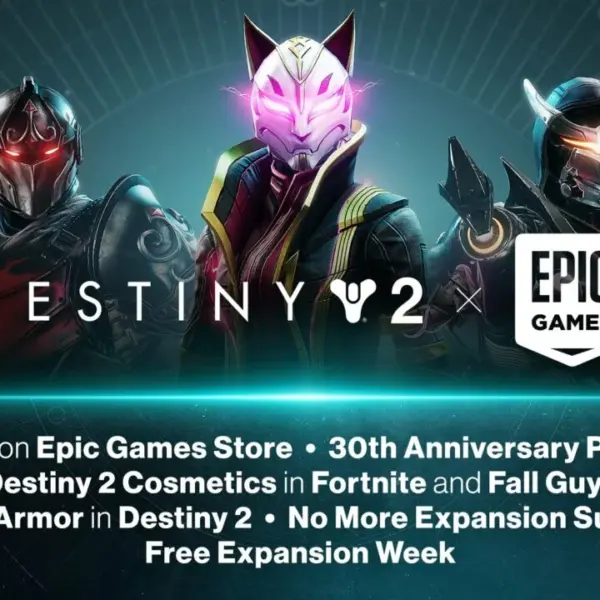 Destiny 2 вышла в Epic Games Store с бесплатным набором 30th Anniversary Pack