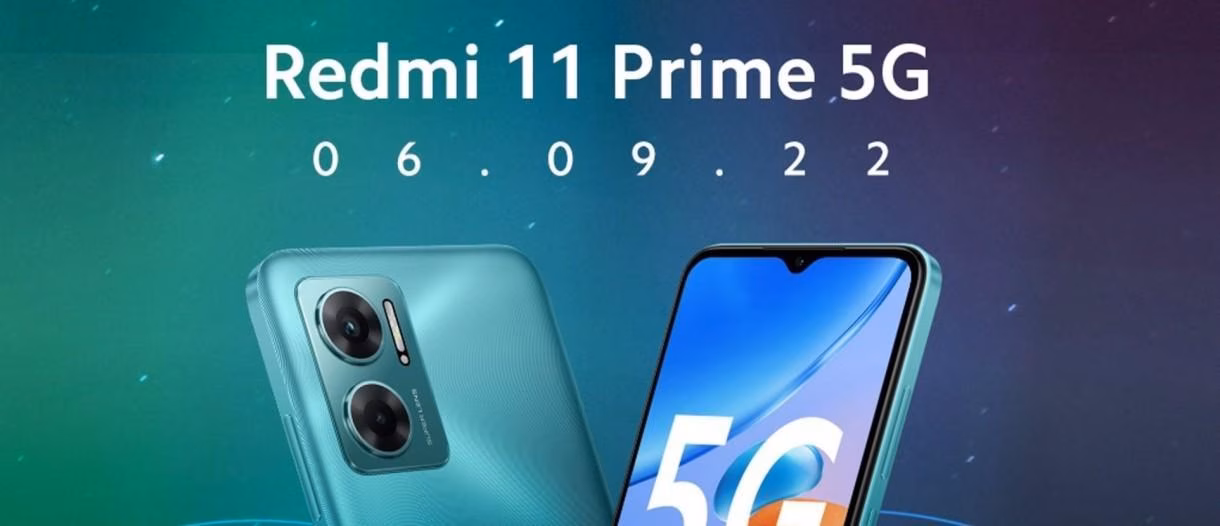 Redmi 11 Prime 5G выйдет 6 сентября 4 Redmi 11 Prime 5G