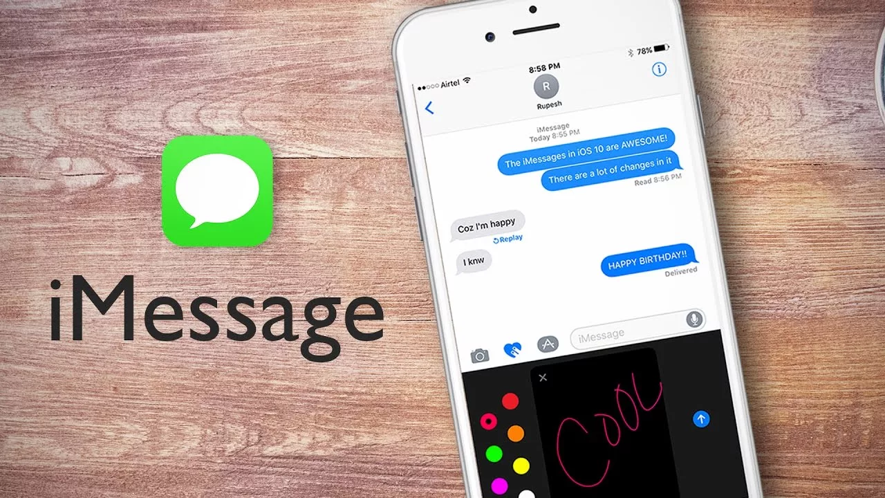 iOS 16: отправка сообщений iMessage