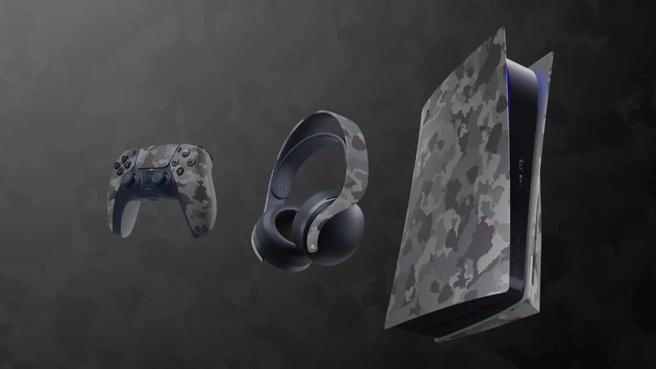 Sony представила коллекционный набор PS5 Grey Camouflage 7 Sony