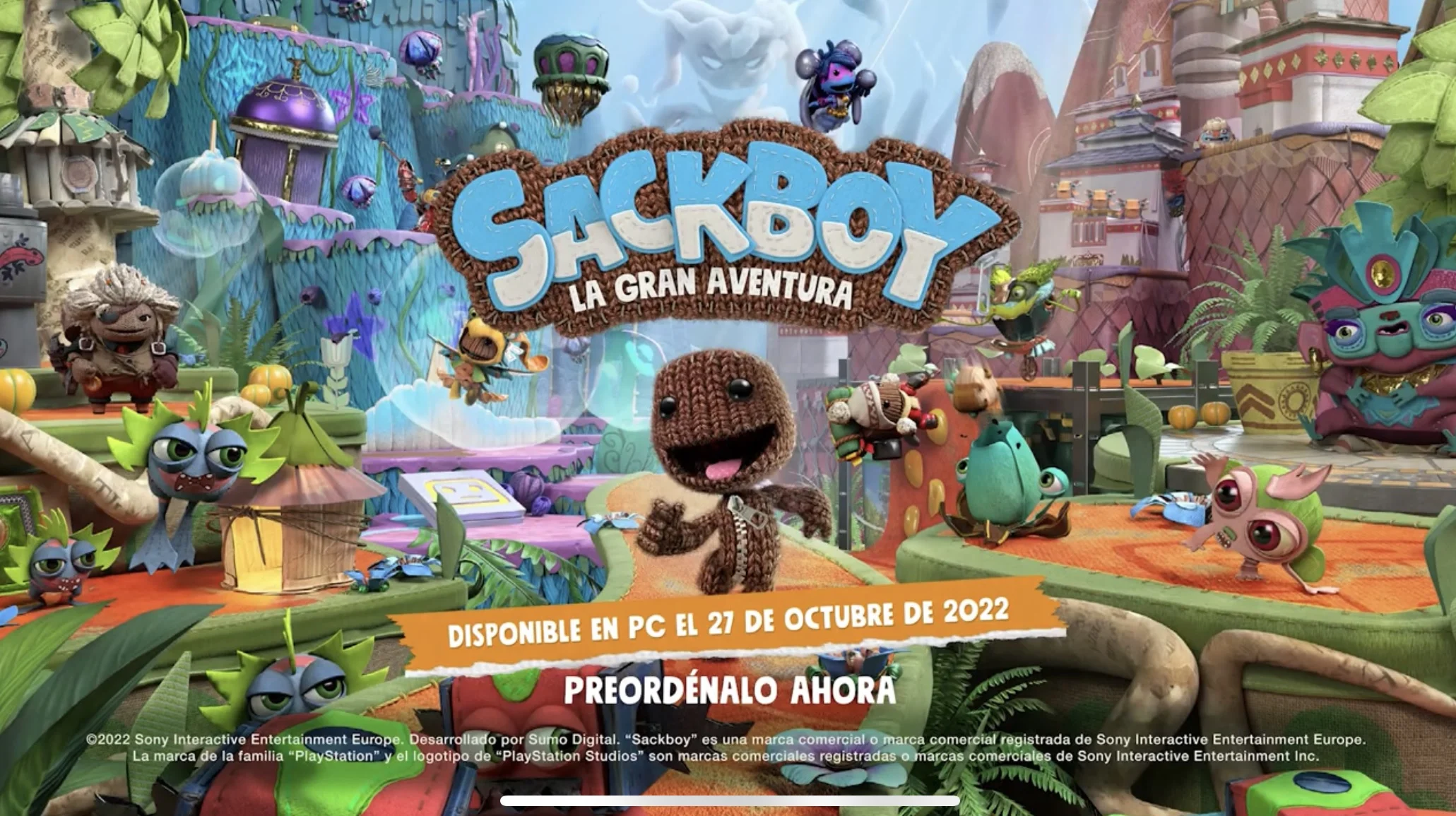 Трейлер Sackboy A Big Adventure для ПК подтвердил дату выхода в октябре