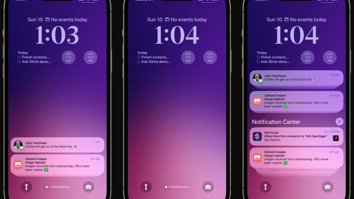 iOS 16: как изменить вид уведомлений