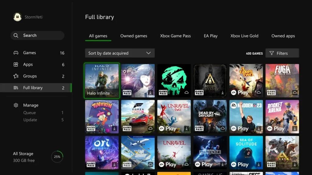 Microsoft: сентябрьское обновление Xbox включает в себя обновление библиотеки 6 Microsoft