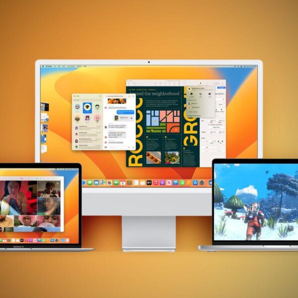 Apple выпустила macOS Ventura (Ventura Macs Feature Yellow)