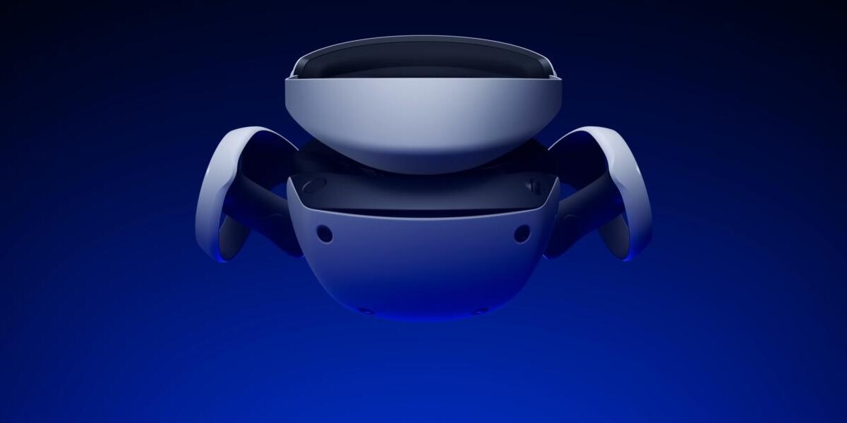 Виртуальная гарнитура PS VR2 с закрытым дисплеем и камерой