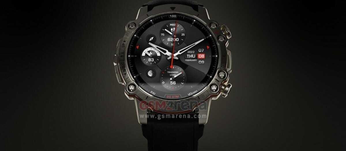 Умные часы Amazfit Falcon с крупным циферблатом и несколькими круглыми дисплеями