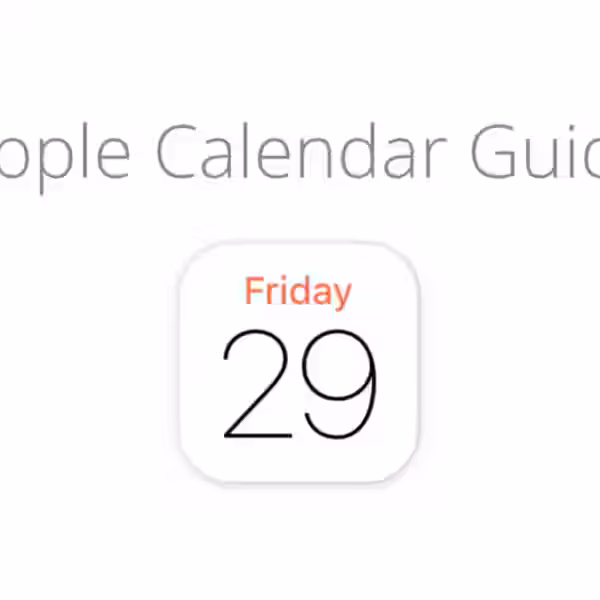 iOS 16: как создавать календари и делиться ими