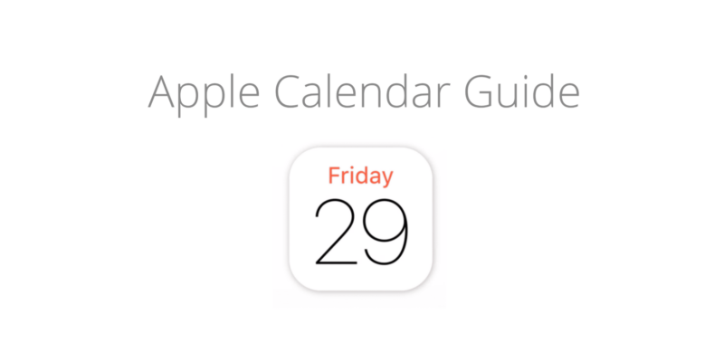 iOS 16: как создавать календари и делиться ими