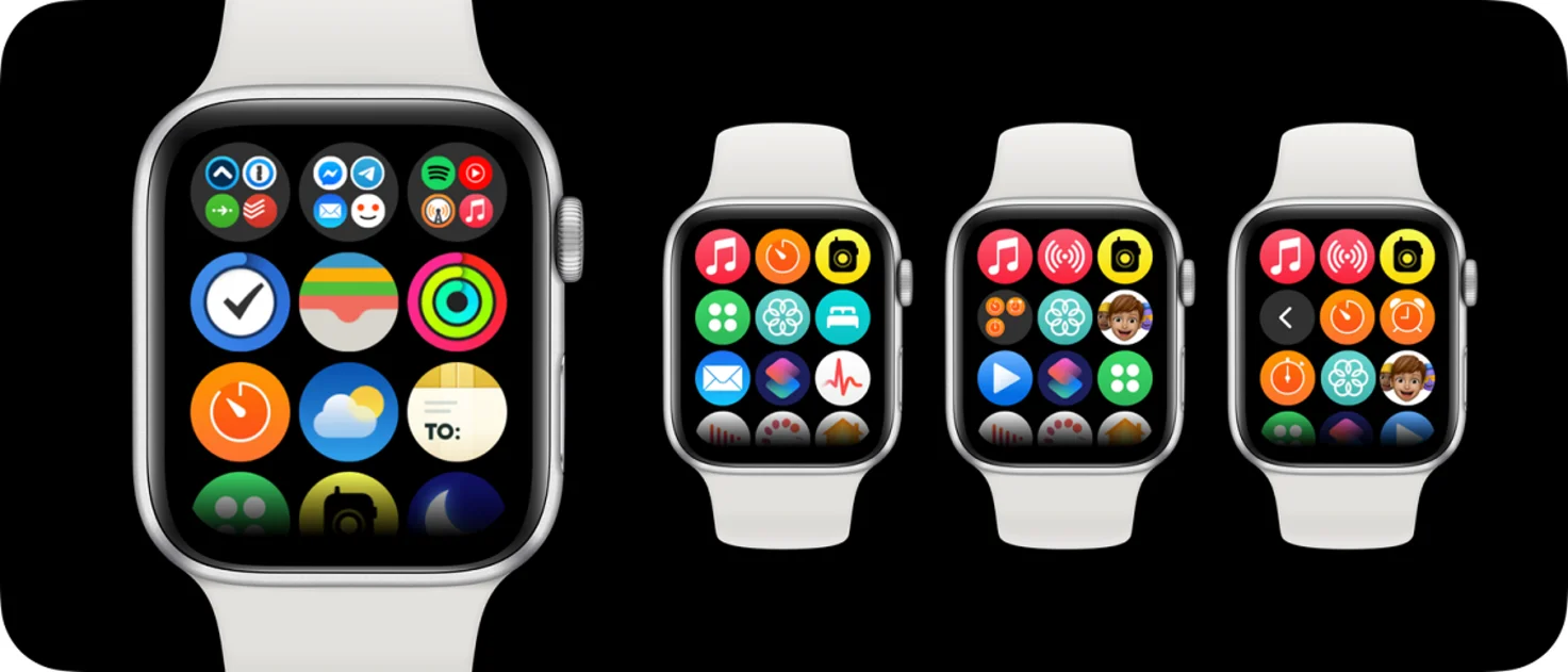 Apple добавила в watchOS 9 режим энергосбережения (Centro de notificaciones watchOS 9)