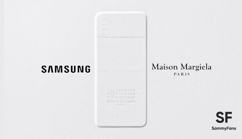 Samsung Galaxy Z Flip4 Maison Margiela Edition