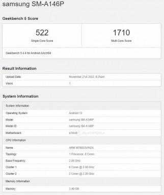 Samsung Galaxy A14 засветился в Geekbench 7 gsmarena 002 21