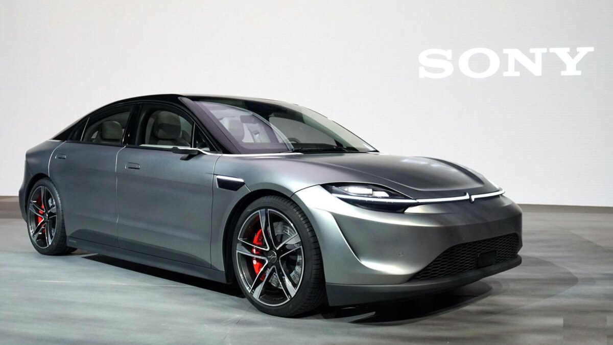 Электромобиль Sony и Honda на выставке CES 2023, показ седана и технологий