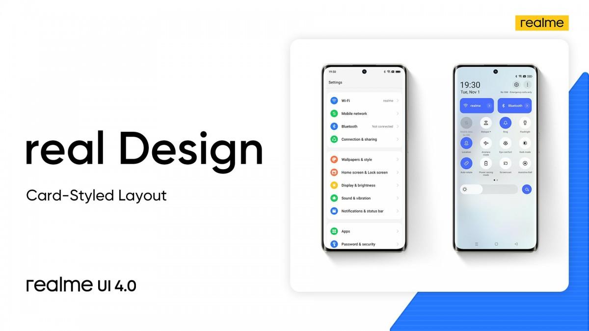 Realme UI 4.0 дебютирует 8 декабря во всем мире