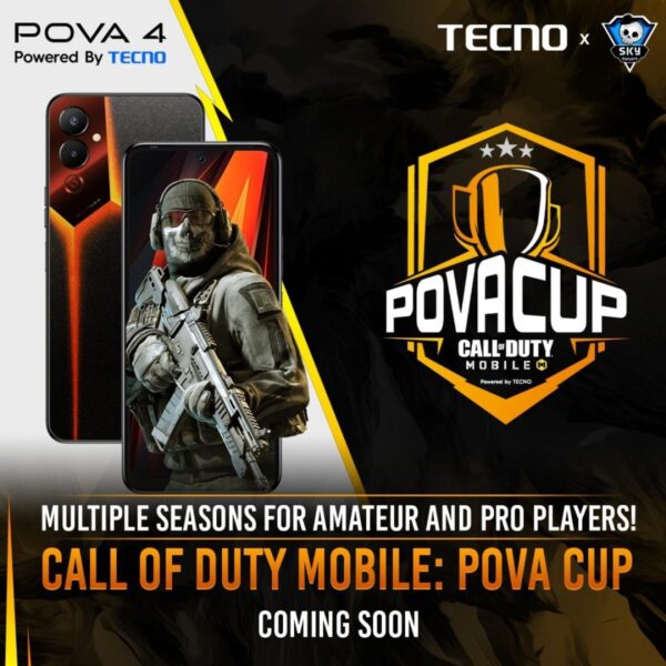 Tecno сотрудничает со Skyesports, чтобы представить Call of Duty Mobile Pova Cup